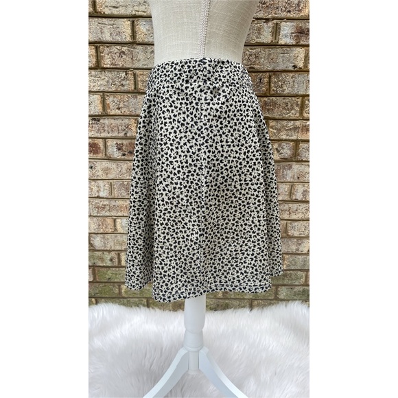 NWOT Zara Leopard Print Skater Skirt - Picture 5 of 5